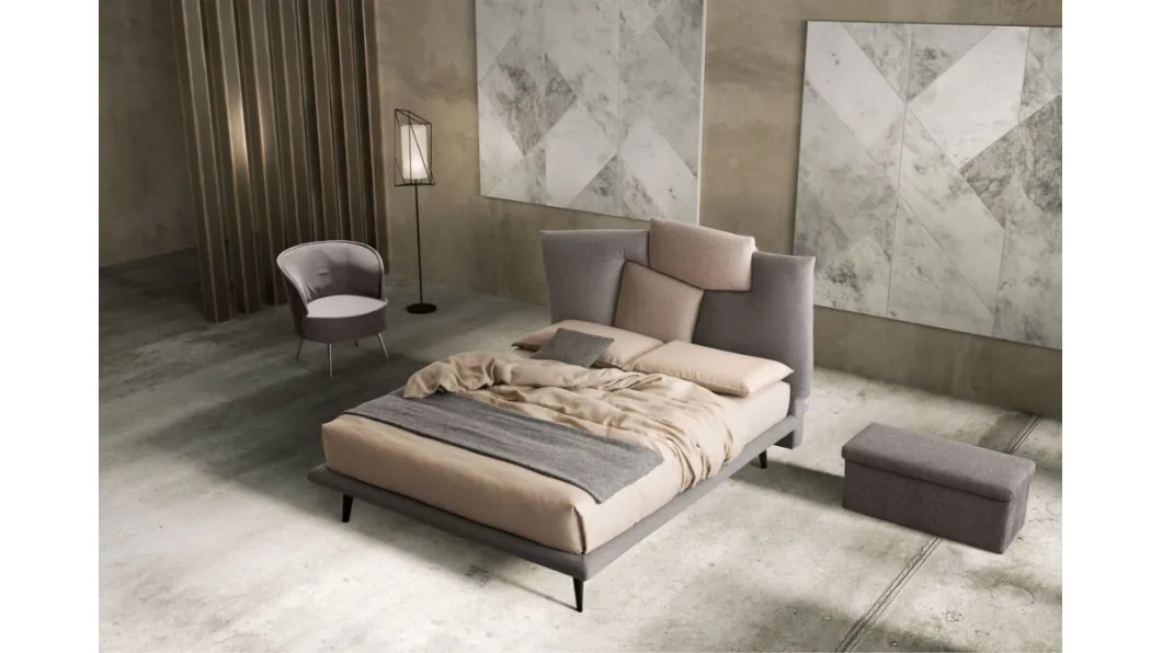 Letto con testiera Fantasy di Stilfar Italia