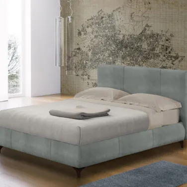 Letto in tessuto imbottito Urban Maxter Due di Altrenotti