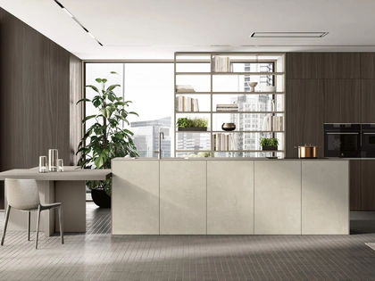 Cucina Moderna con penisola Segno 02 di Colombini Kitchen