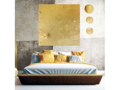 Carta da parati Geometric Gold di Pintdecor