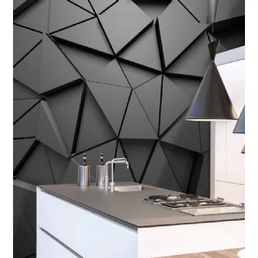 Carta da parati con effetto tridimensionale Geometrie CP0522 di Pintdecor