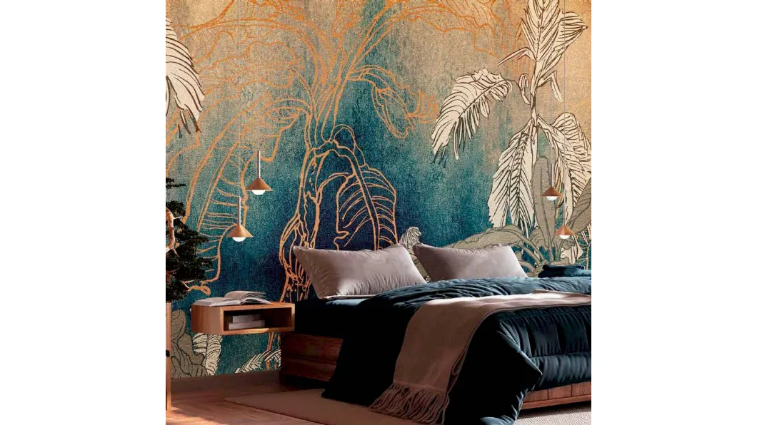 Carta da parati Gold Jungle di Pintdecor