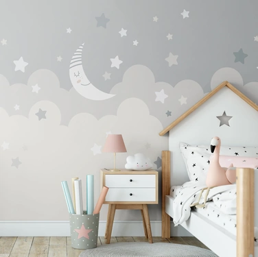 Carta da parati Little moon di Pintdecor