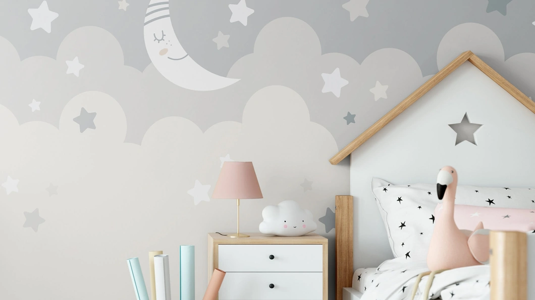 Carta da parati Little moon di Pintdecor