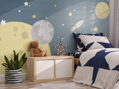 Carta da parati Planets di Pintdecor