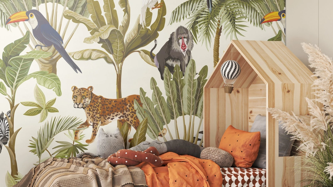 Carta da parati Wildlife di Pintdecor
