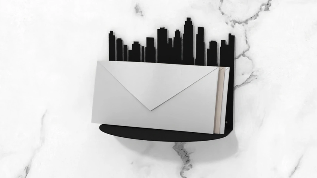 Mensola magnetica Skyline di Pintdecor