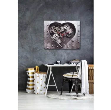Orologio da muro Cuore Meccanico di Pintdecor