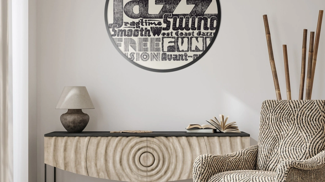 Quadro tondo 04 di Pintdecor