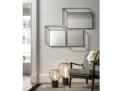Specchi Sguardo con cornice in metallo di Target Point
