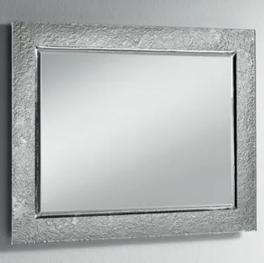 Specchiera Liberty con cornice in vetro laccato di Stilfar Italia