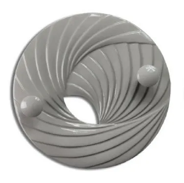 Appendiabito Wonder Grigio Pietra in resina di Pintdecor