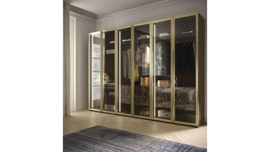 Armadio Afrodite Glass Battente di Adriatica