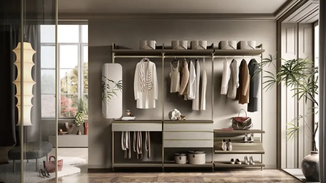 Cabina armadio Virgo V321 di Moretti Compact Giorno Notte