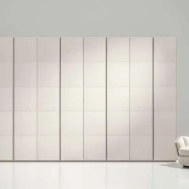 Armadio con anta battente Green finitura cuoio di Veneran