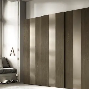 Armadio Maestrale S180 di Moretti Compact Giorno Notte