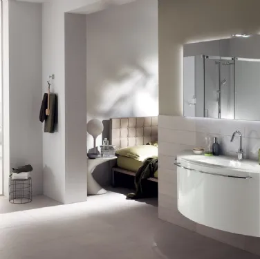 Mobile da Bagno Aquo in laccato lucido Bianco di Scavolini Bathrooms