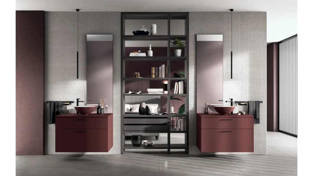 Mobile da Bagno Aquo Rosso Jaipur di Scavolini Bathrooms