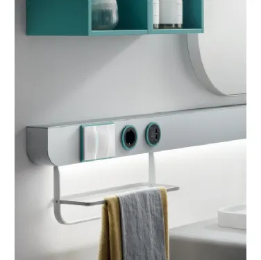 Accessorio da Bagno Dandy Plus Task Bar Alluminio di Scavolini Bathrooms