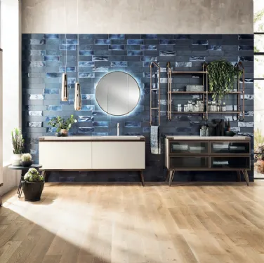 Mobile da Bagno Diesel in Decorativo Soft Beige di Scavolini Bathrooms