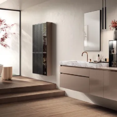 Mobile da Bagno Lido in Vetro Pas Dosé di Scavolini Bathrooms