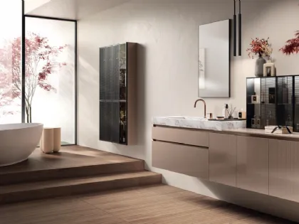 Mobile da Bagno Lido in Vetro Pas Dosé di Scavolini Bathrooms