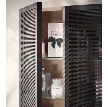 Accessorio da Bagno Lido Pensile con Rete Metallica Linear di Scavolini Bathrooms