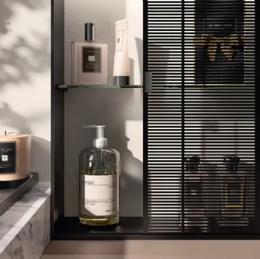 Accessorio da Bagno Lido Sistema Setup con Ante Scorrevoli di Scavolini Bathrooms