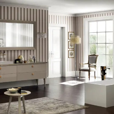 Mobile da Bagno Magnifica in laccato lucido Visone di Scavolini Bathrooms