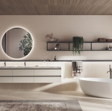 Mobile da Bagno sospeso Stilo Bianco Prestige di Scavolini Bathrooms