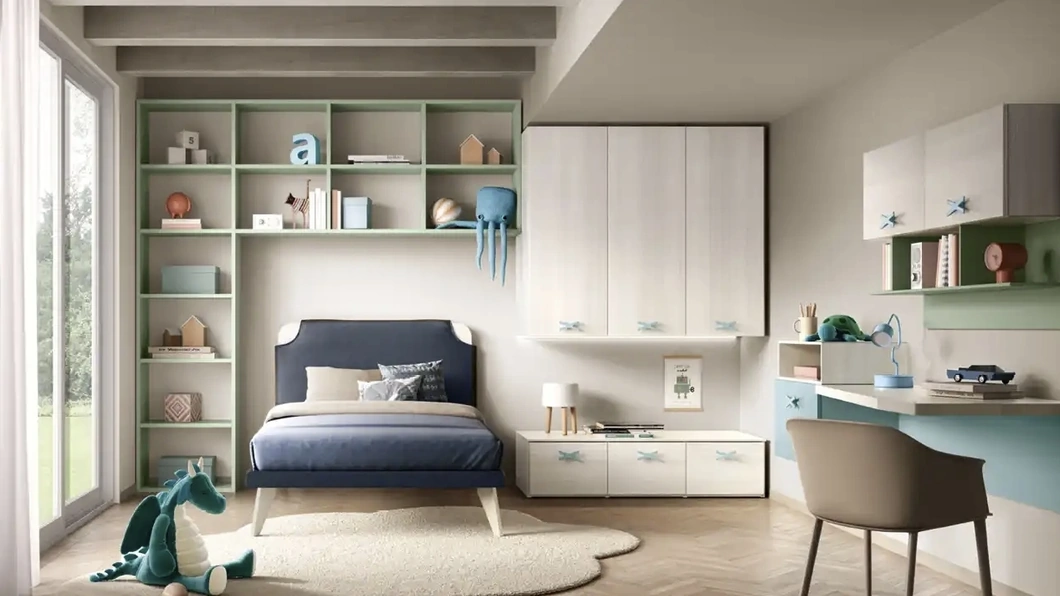 Cameretta a ponte K102 di Moretti Compact Camerette