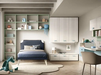 Cameretta a ponte K102 di Moretti Compact Camerette