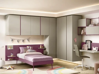 Cameretta a ponte K116 di Moretti Compact Camerette