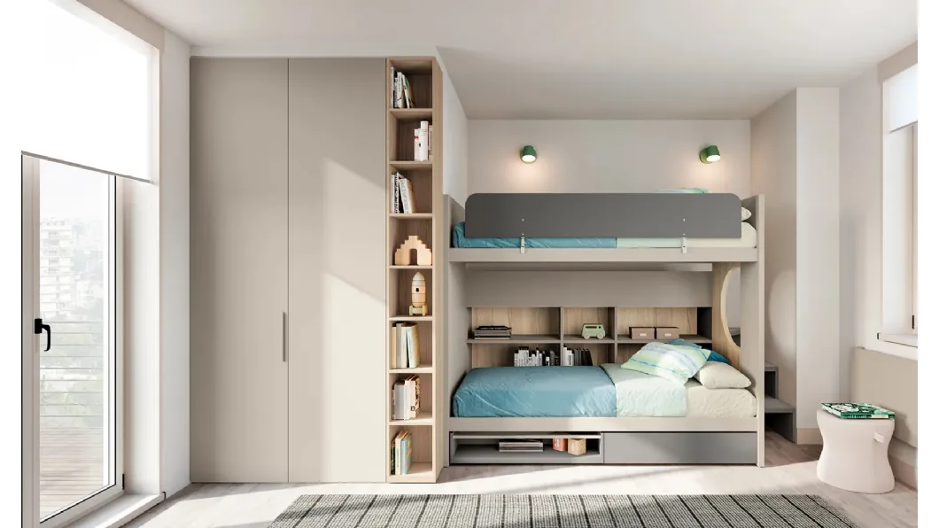 Cameretta Layout 11B di Doimo Cityline