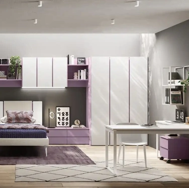 Cameretta a ponte Y121 di Moretti Compact Camerette