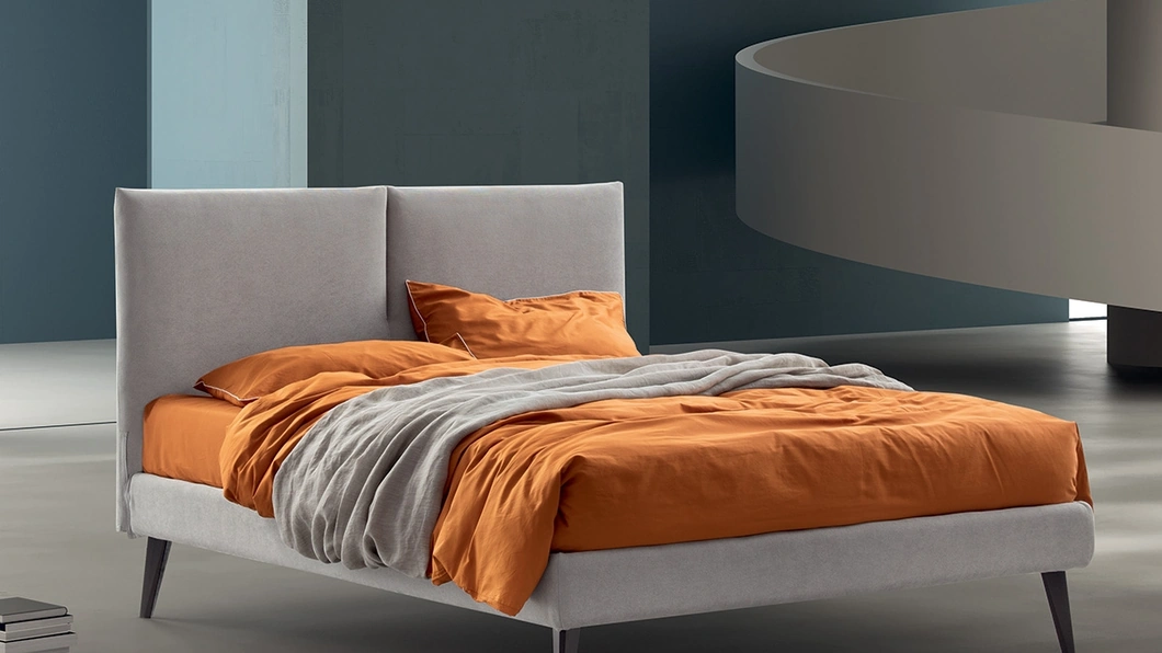 Letto in tessuto imbottito Alessia di Stilfar Italia