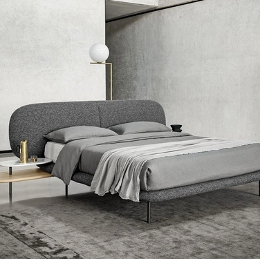 Letto imbottito Neyo di Alf Da Frè