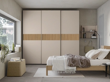 Letto con testiera Sector di Colombini Casa