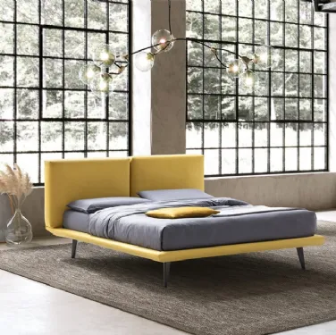 Letto Enea 24 in tessuto imbottito di Stilfar Italia