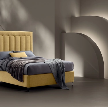 Letto imbottito Selene di Stilfar Italia