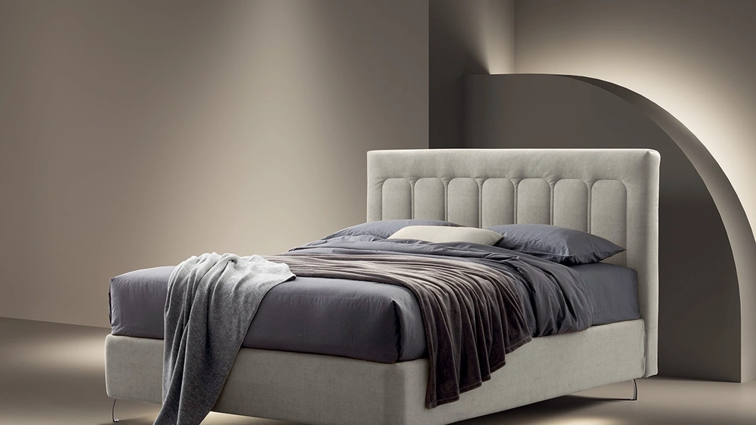 Letto imbottito Selene di Stilfar Italia