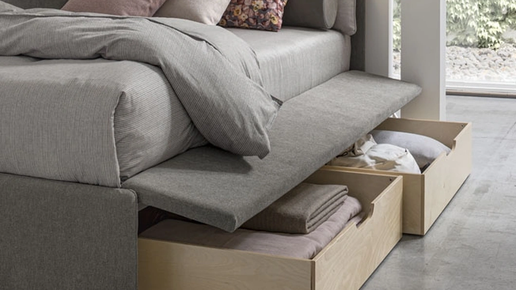 Daybed Singolo con secondo letto estraibile o contenitore Joy Estraibile di V&Nice