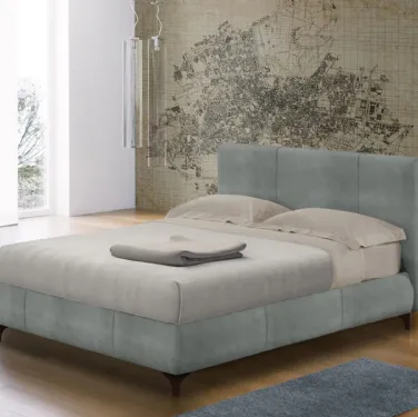 Letto in tessuto imbottito Urban Maxter Due di Altrenotti