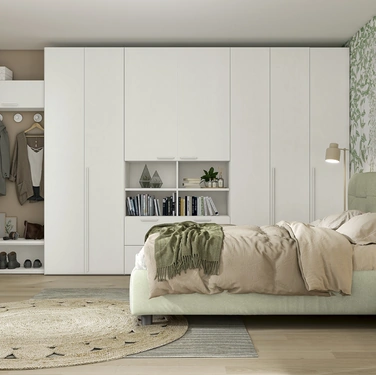 Letto imbottito Volo Kiss di Colombini Casa