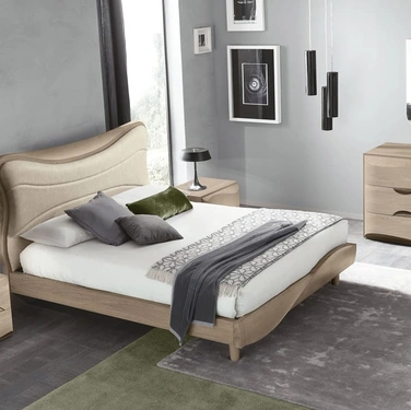 Letto Wind imbottito di Adriatica