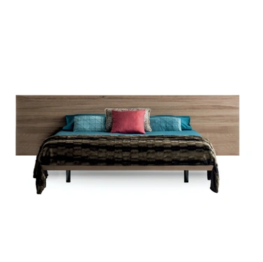 Letto Zen con testiera effetto sospesa di Devina Nais