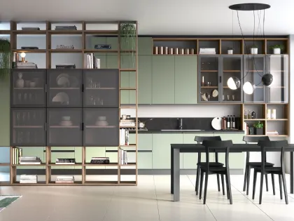 Libreria divisoria Golf Infinity I102 in melaminico di Colombini Casa