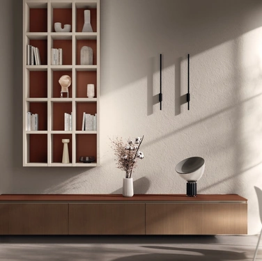Libreria Living Mira Cottage di Scavolini