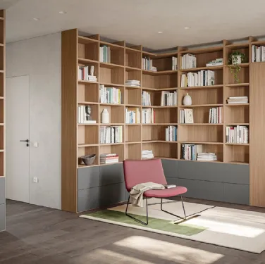 Libreria Utility Golf Infinity U04 di Colombini Casa