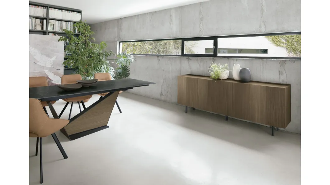 Madia Demetra 220 in laminato effetto legno di Target Point